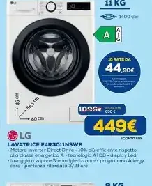 Lavatrice LG 11 kg