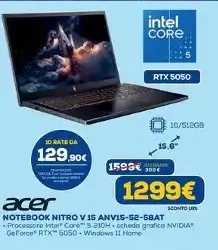 Acer Nitro V 15 ANV15-52-58AT