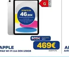 Apple iPad Wi-Fi 11ª Gen 128GB