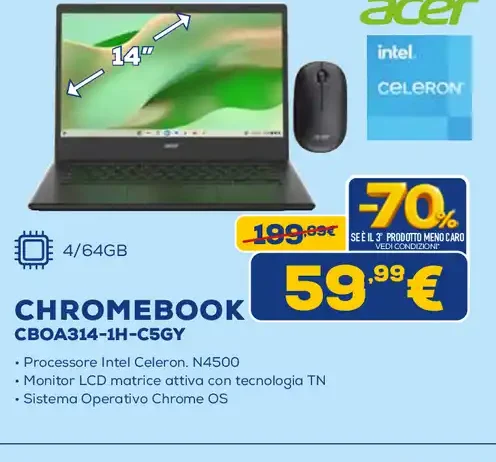 Chromebook CBOA314-1H-C5GY