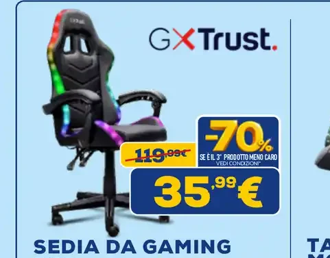 Sedia da Gaming RGB
