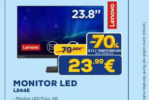 Lenovo Monitor LED L24e