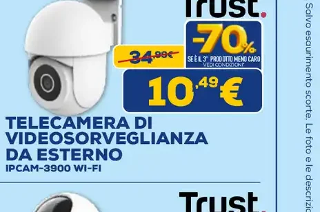 Trust Telecamera di Videosorveglianza da Esterno