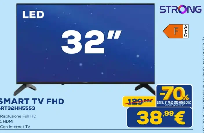 Smart TV FHD Strong 32 pollici SRT32HH5553
