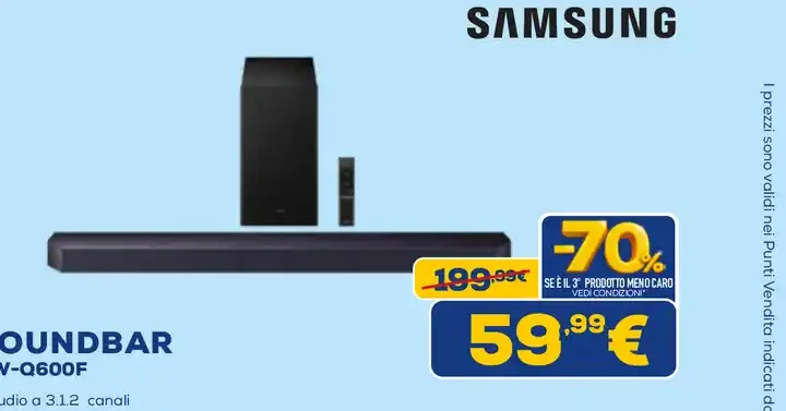 Soundbar Samsung HW-Q600F