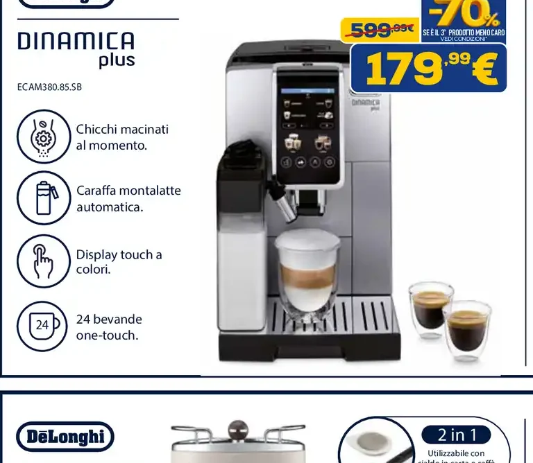 DeLonghi Dinamica Plus ECAM380.85.SB