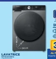 Hisense lavatrice 10,5 kg