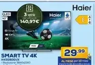 Haier Smart TV 4K 55 pollici