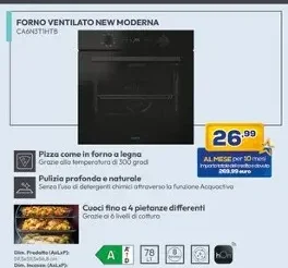 Forno ventilato Candy New Moderna