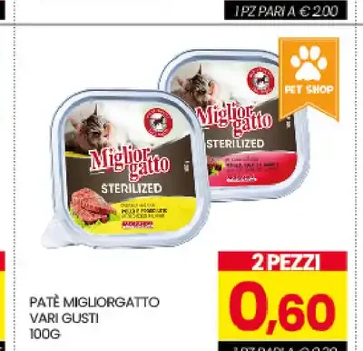 Paté Miglior Gatto vari gusti 100 g