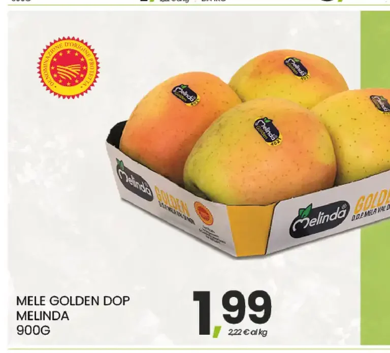 Mele Golden DOP Melinda 900 g