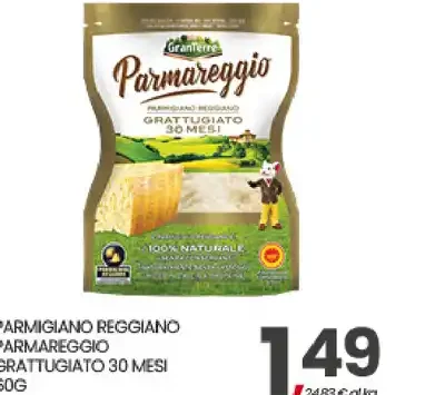 Parmigiano Reggiano grattugiato
