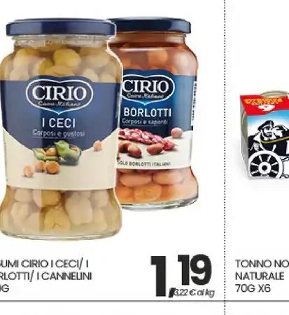 Legumi in vetro