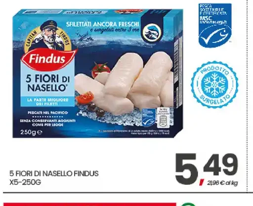 5 Fiori di Nasello Findus