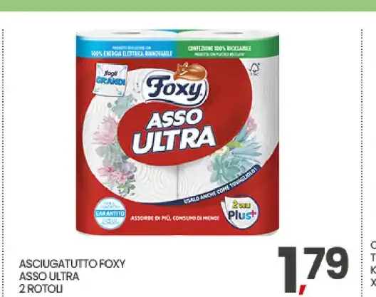 Asciugatutto Foxy Asso Ultra