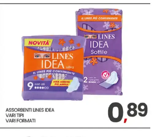 Assorbenti Lines Idea