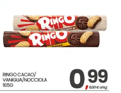 Ringo cacao vaniglia nocciola