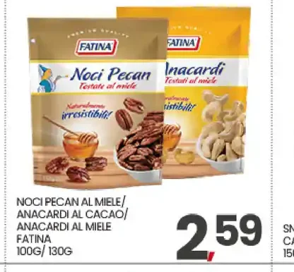 Noci pecan e anacardi al miele Fatina