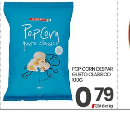 Pop corn Despar gusto classico