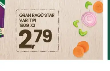 Gran Ragù Star vari tipi
