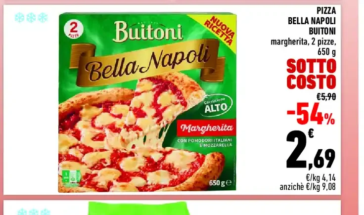 Pizza Bella Napoli Buitoni