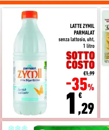 Latte Zymil Parmalat