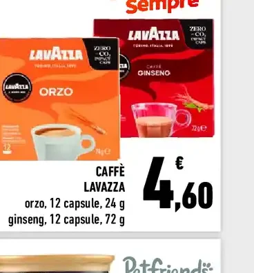 Caffè Lavazza orzo e ginseng