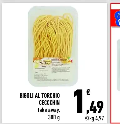 Bigoli al torchio Cecchin