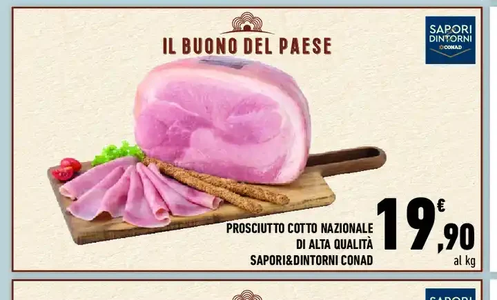 Prosciutto cotto nazionale