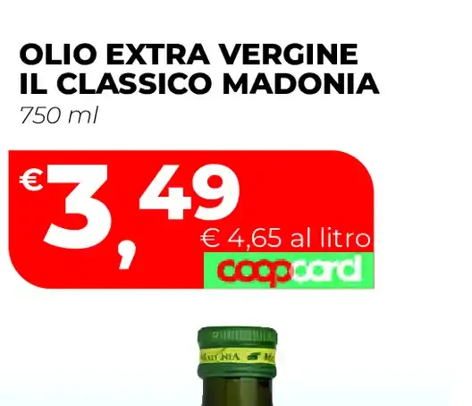 Olio extra vergine di oliva Il Classico Madonia