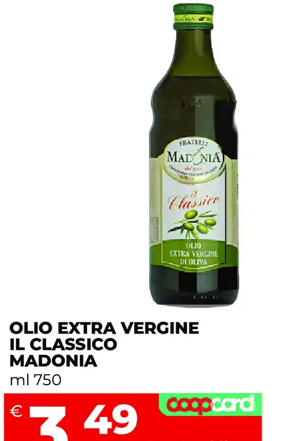 Olio extra vergine Il Classico Madonia