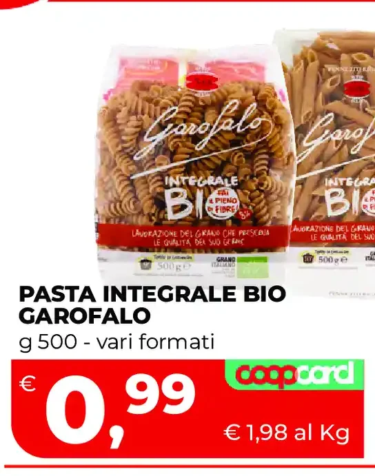 Pasta integrale bio Garofalo