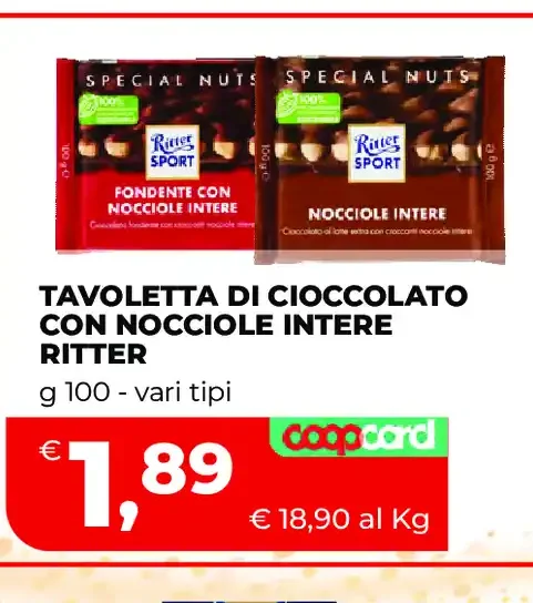 Tavoletta di cioccolato con nocciole intere