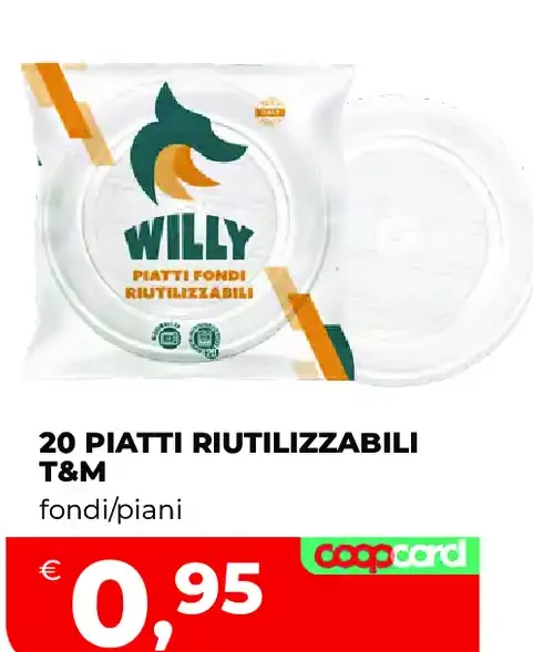Piatti riutilizzabili T&M