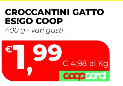 Croccantini per gatti