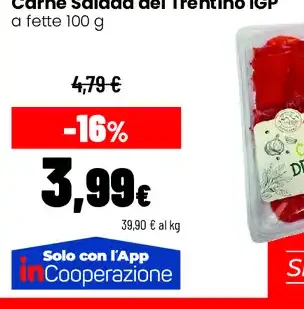 Carne Salada del Trentino IGP