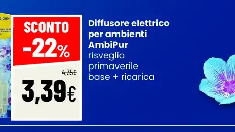 Diffusore elettrico per ambienti AmbiPur