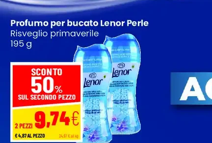 Profumo per bucato Lenor Perle