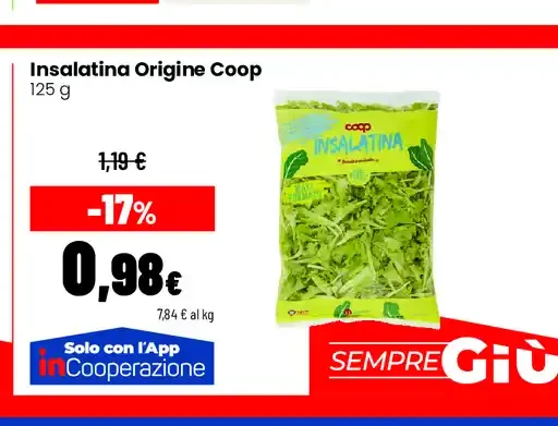 Insalatina Origine Coop