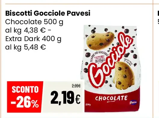 Biscotti Gocciole