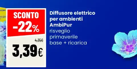 Diffusore elettrico per ambienti AmbiPur