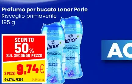 Profumo per bucato Lenor Perle