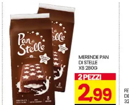 Merende Pan di Stelle