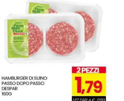 Hamburger di suino Passo dopo Passo