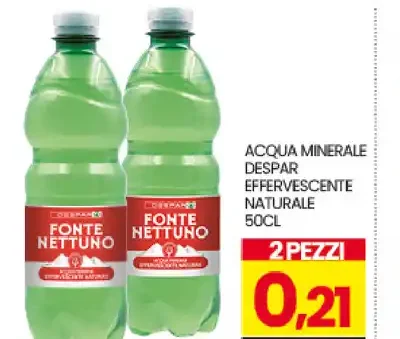 Acqua minerale Despar Fonte Nettuno