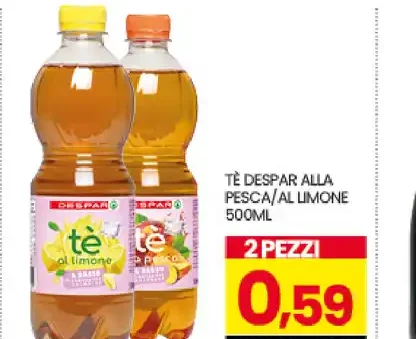 Tè Despar alla pesca/al limone