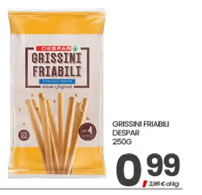 Grissini friabili