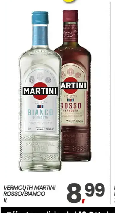 Vermouth Martini Rosso/Bianco