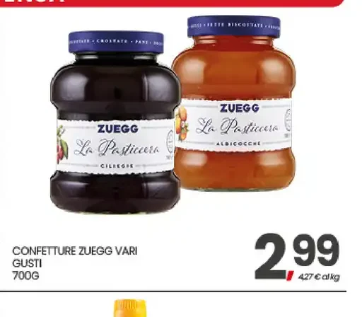 Confetture Zuegg vari gusti