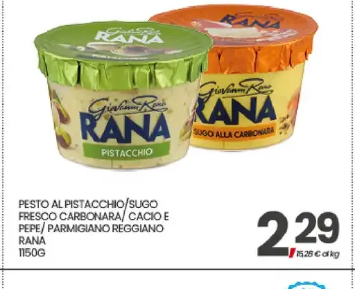 Pesto al pistacchio/sugo fresco Rana